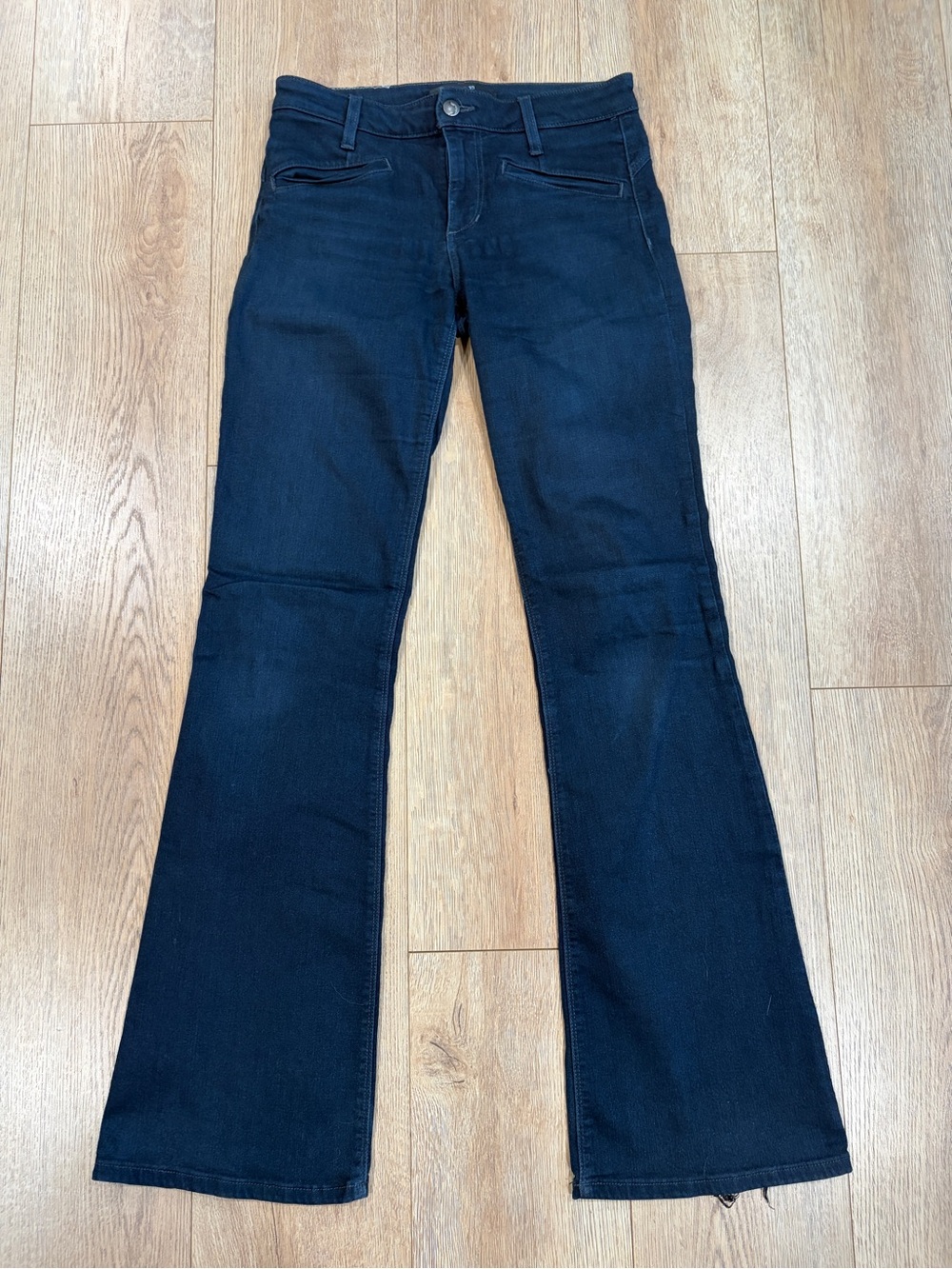 Joe’s Jeans The Mustang Flare Dark Wash High Rise Jeans Size 28